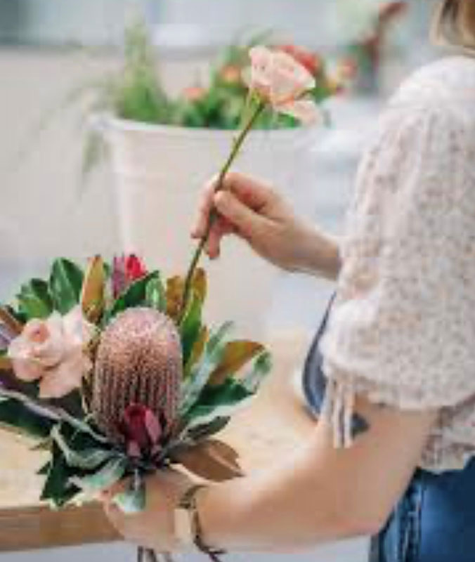 Flower classes at Passion Flowers