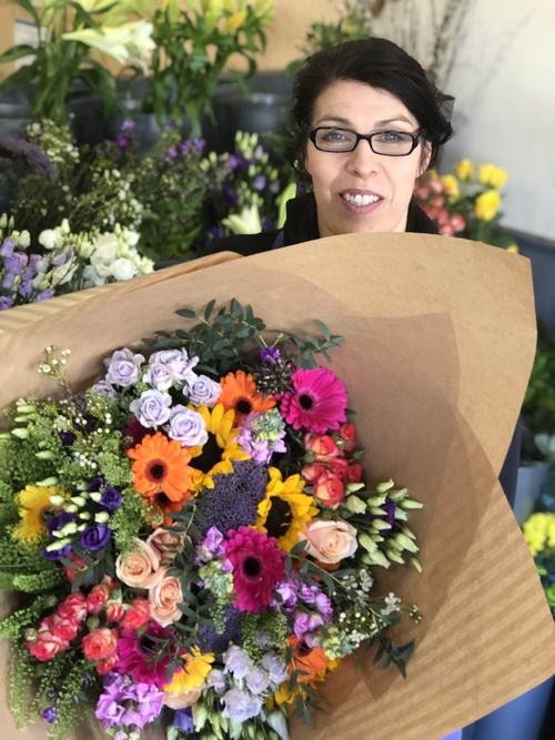 Happy Hand Tied Bouquet