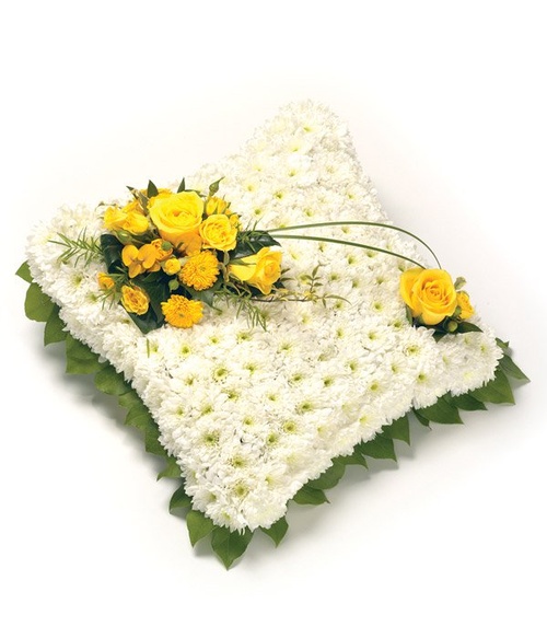 Based Cushion Flower Tribute 