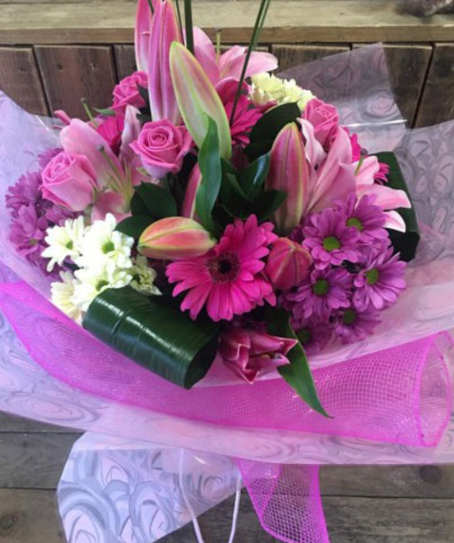 Pink Aqua Bouquet