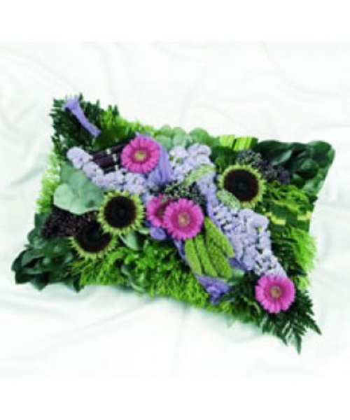 Luxury Mixed Texture Garden Pillow 17 inch 