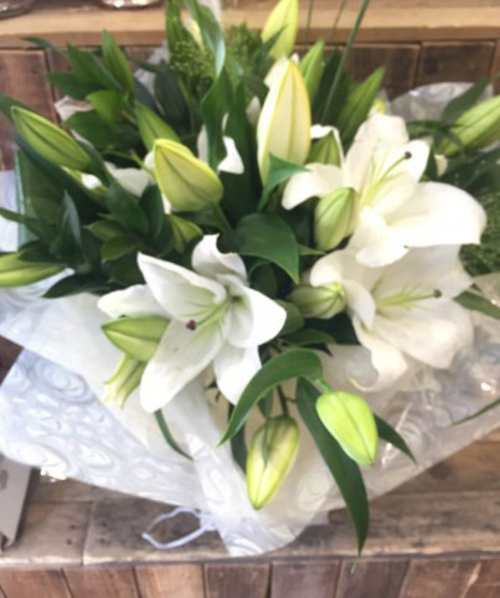 Lily Hand Tied Bouquet