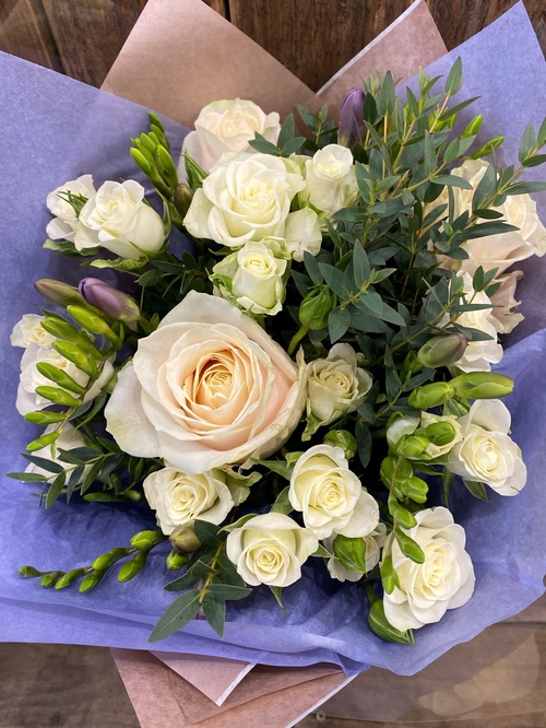 Just a little something Hand Hied bouquet