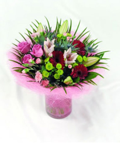 Pink Kisses Aqua Bouquet 