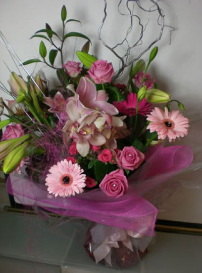 Pink Lady Aqua Bouquet