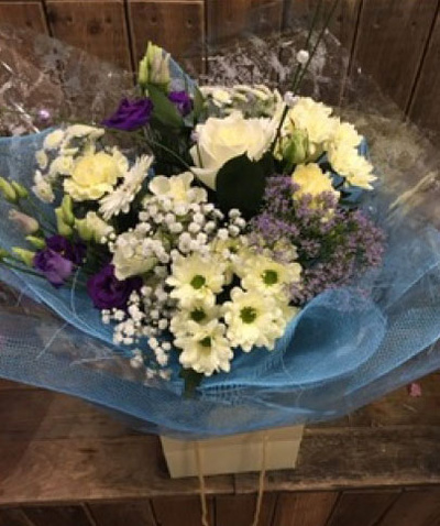 Baby Boy Congratulations Bouquet Aqua Bouquet
