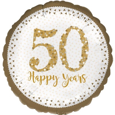 Golden Wedding 50 year’s Anniversary Balloon 
