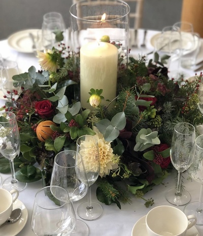 Yuletide Christmas Table Centre 