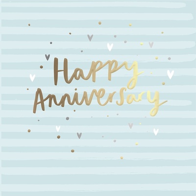 Happy Anniversary Gift Card 