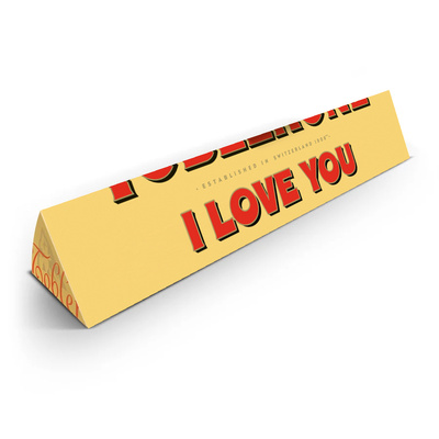 I LOVE YOU TOBLERONE 